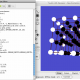 Toublo on Mac OS X, showing a 3D matrix with the ToubloScript to generate the visualisation